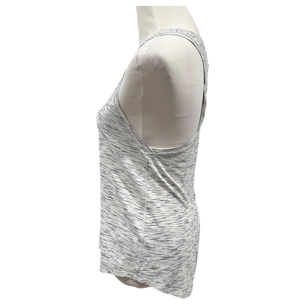 Lululemon Gray Split Back Tank Top - image 3